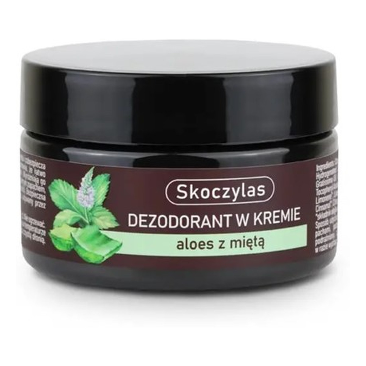 Skoczylas Dezodorant w Kremie aloes z miętą 60ml