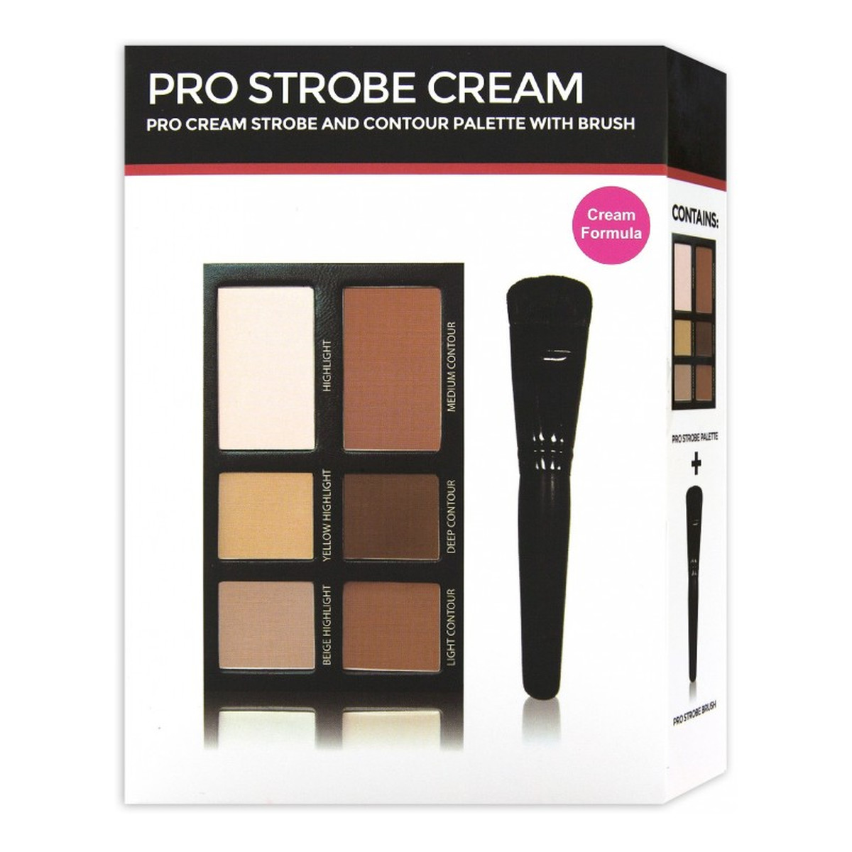 Freedom Pro Strobe Palette Cream Paletka do konturowania twarzy 10g