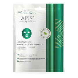 Antyoksydacyjna maska w płacie z matchą