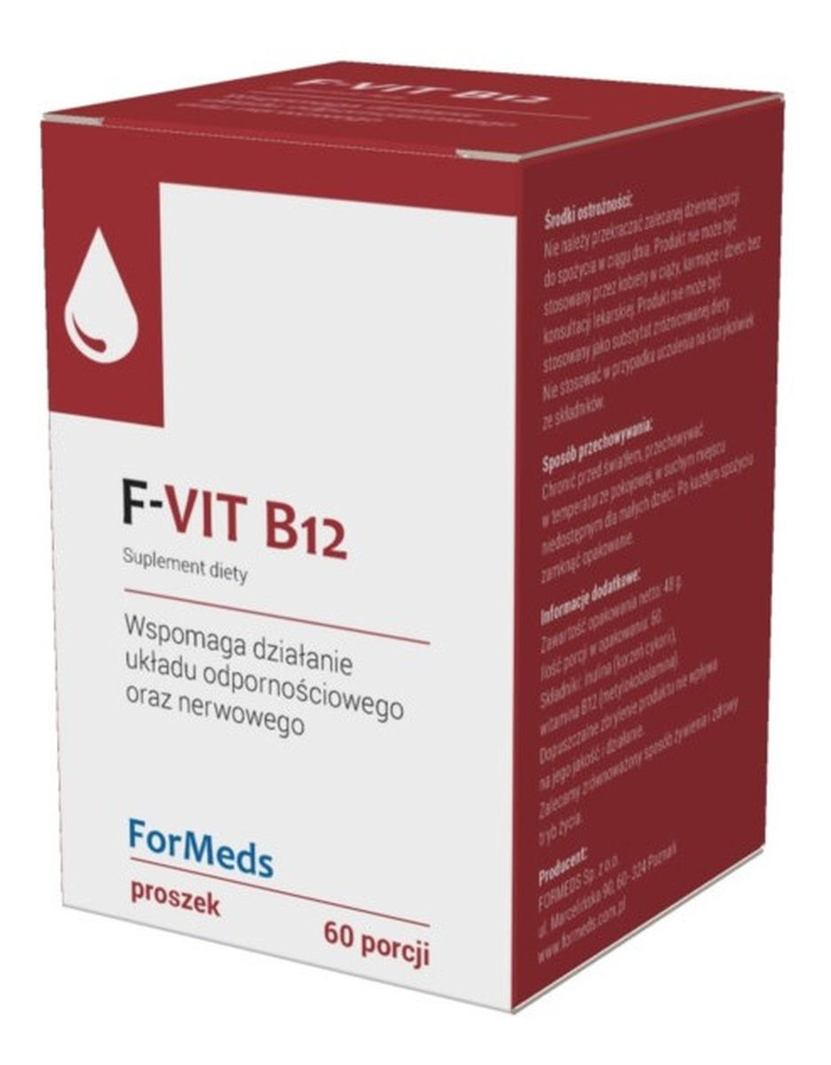 F-vit b12 suplement diety w proszku