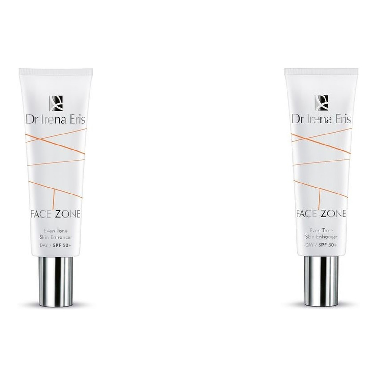 Dr Irena Eris Face Zone & Eye Zone Krem do Twarzy Tonujący Antyrodnikowy SPF 50+ 3x30ml