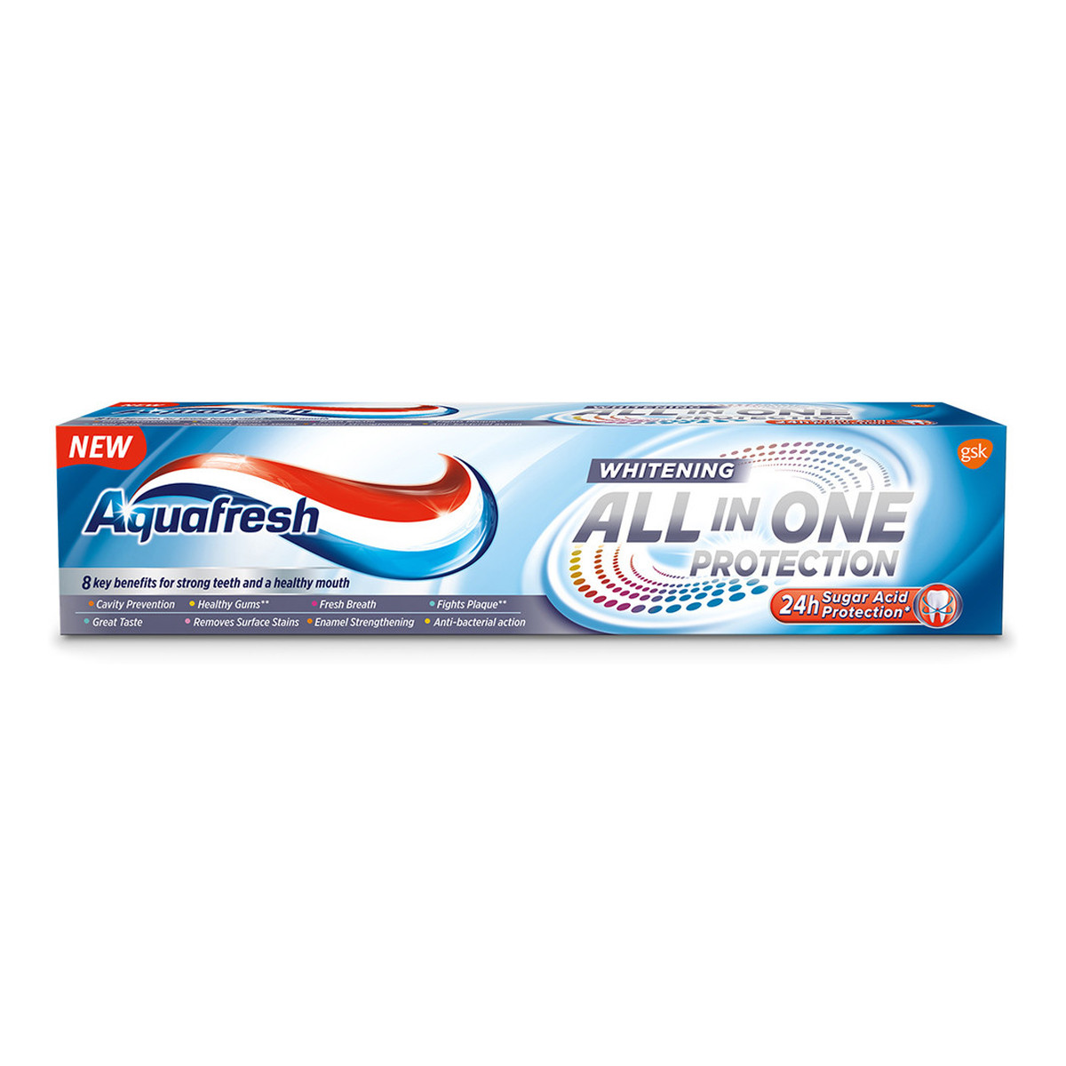 Aquafresh All In One Protection pasta do zębów Whitening 100ml
