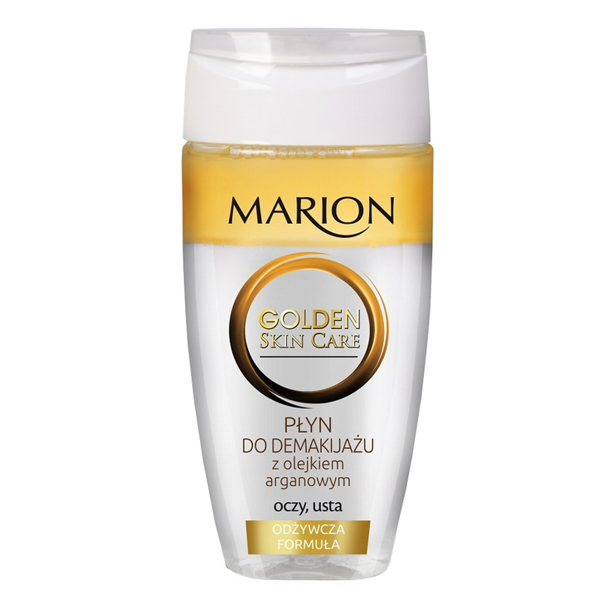 Marion Golden Skin Care dwufazowy płyn do demakijażu oczu i ust z olejkiem arganowym 150ml