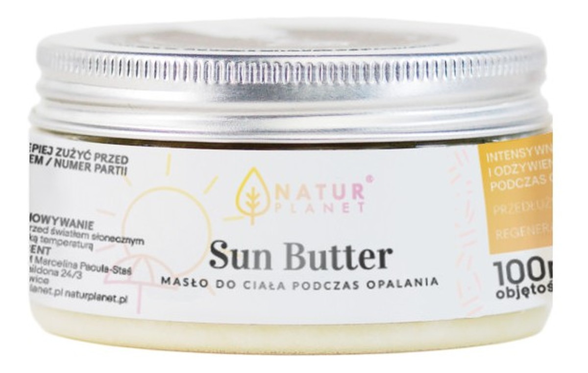 Sun Butter masło do ciała podczas opalania 100 ml