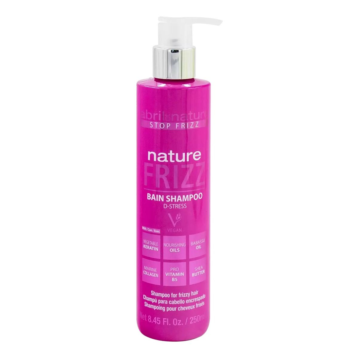 Abril Et Nature Nature frizz bain shampoo szampon do włosów puszących się 250ml