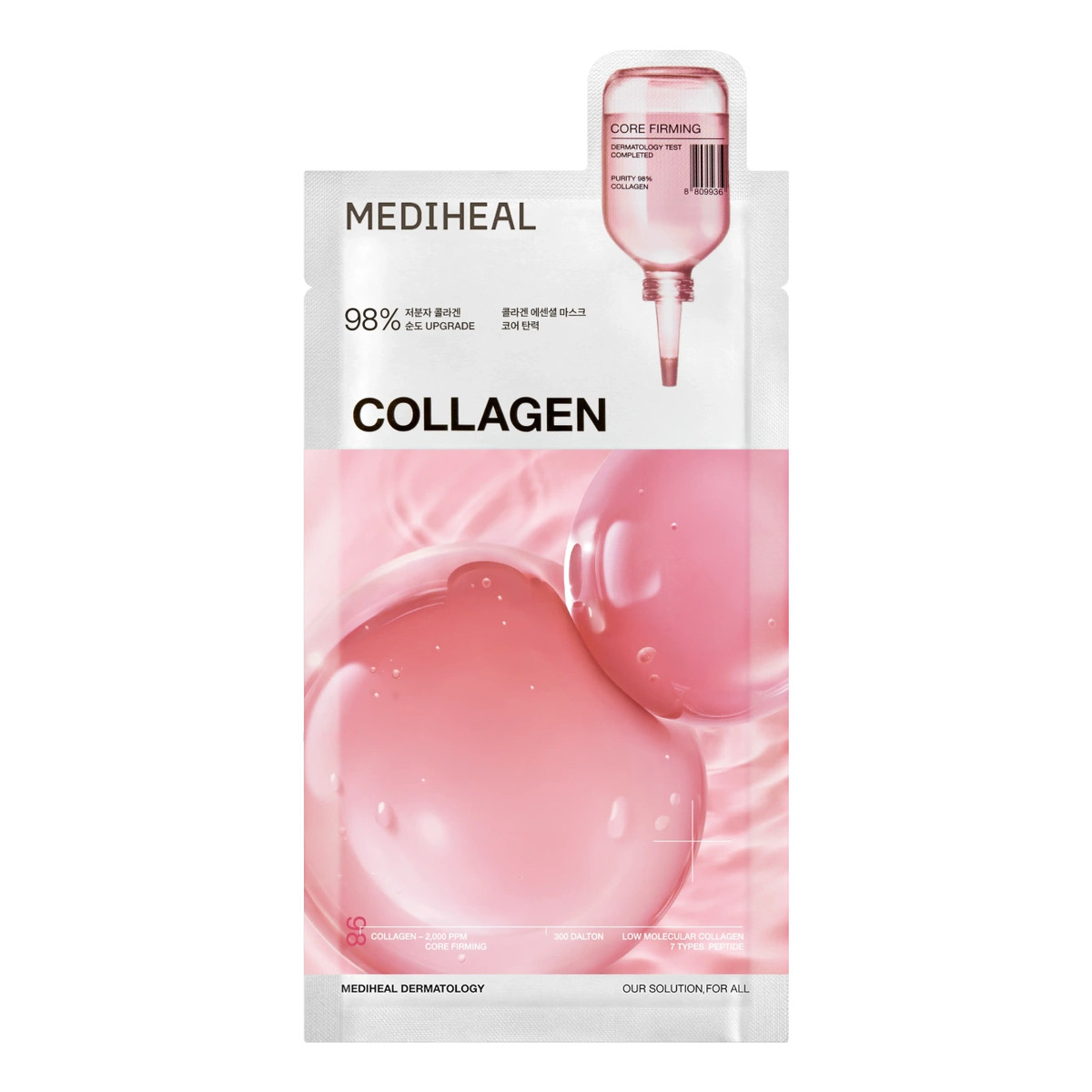 Mediheal Collagen Essential Mask Core Firming Ujędrniająca Maska w Płachcie z Kolagenem 24ml