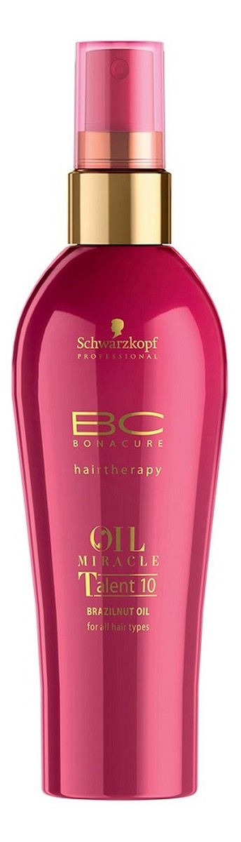 bonacure oil miracle brazilnut talent-10 odżywka w sprayu do włosów z olejkiem z orzechów brazylijskich