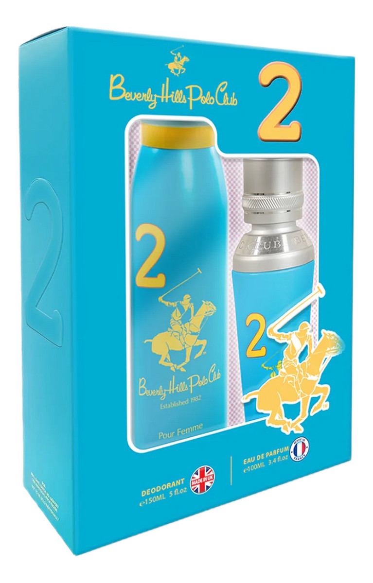 Zestaw woda perfumowana spray 100ml + dezodorant spray 150ml