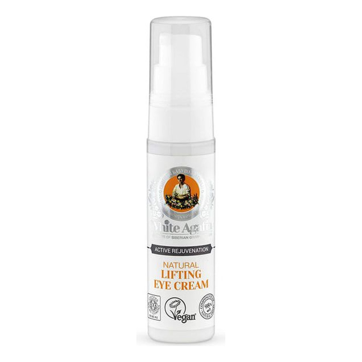 Bania Agafii White Agafia Naturalny liftingujący krem pod oczy +50 30ml