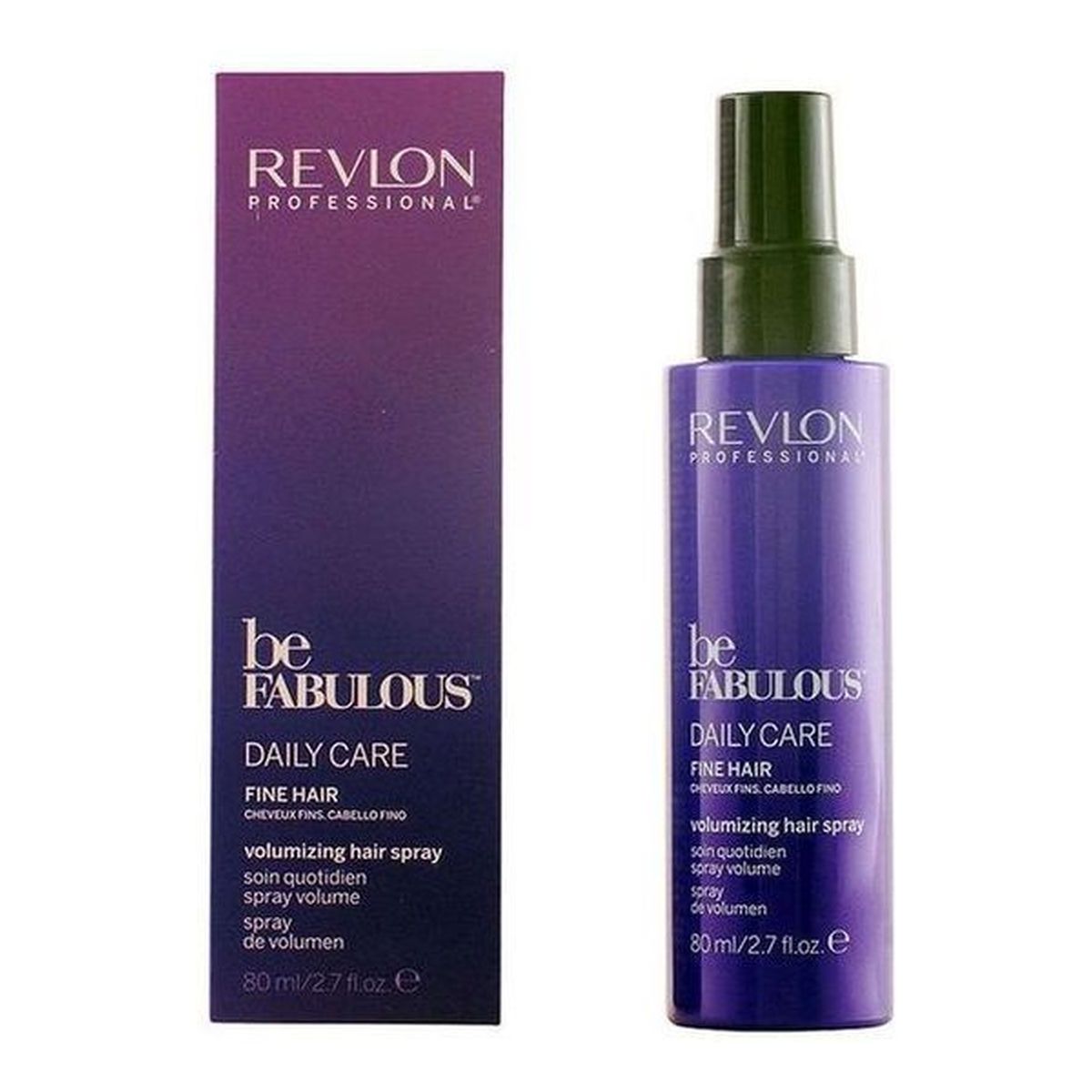 Revlon Be Fabulous Dail Care spray na objętość do włosów cienkich 80ml