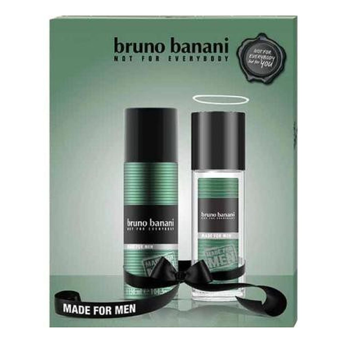 Bruno Banani Made For Men Zestaw prezentowy (dezodorant spray 150ml+dezodorant atomizer 75ml)
