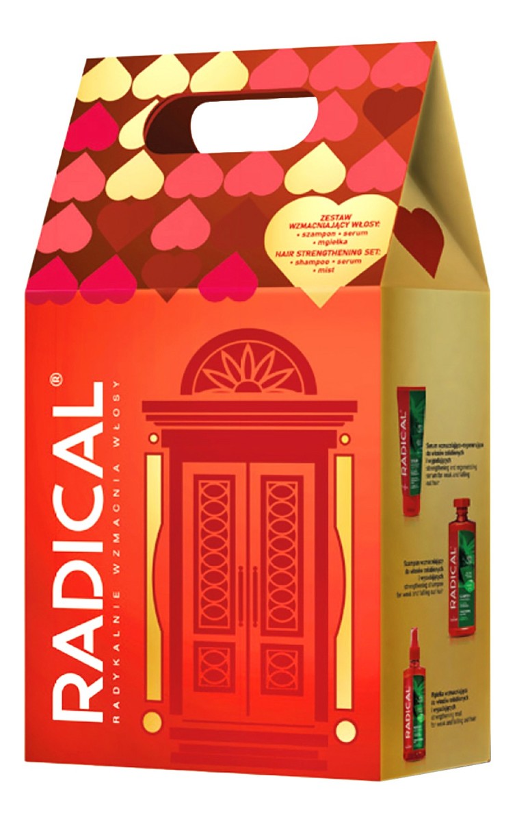 Zestaw wzmacniający Szampon + Serum + Mgiełka