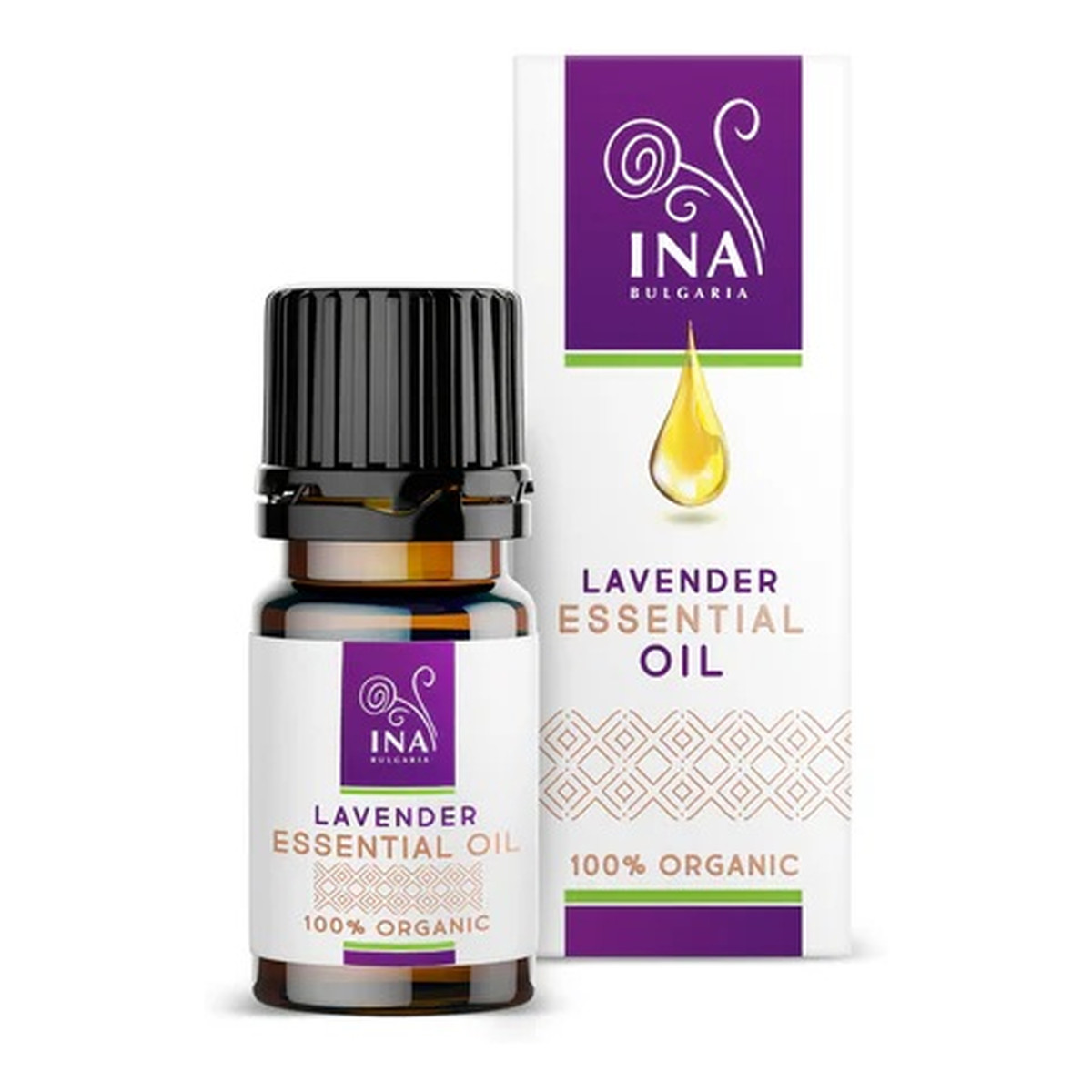 Ina Essentials Organiczny eteryczny Olejek z lawendy 10ml