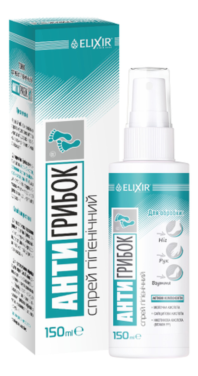 Tonik w sprayu do stóp