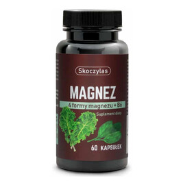 Magnez + B6 Szpinak Jarmuż suplement diety 60 kapsułek
