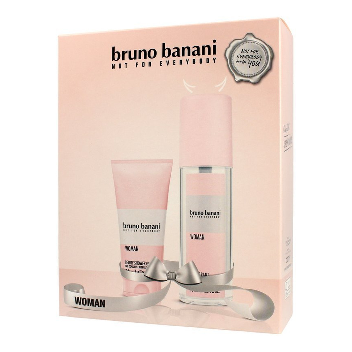 Bruno Banani Woman Zestaw prezentowy (dezodorant atomizer 75ml+żel pod prysznic 50ml)