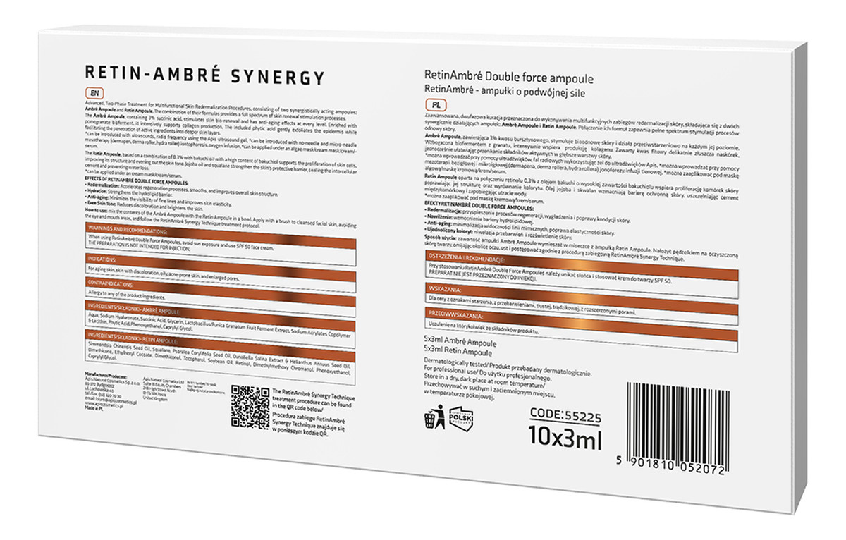 Ampułki O Podwójnej Sile 10x3ml