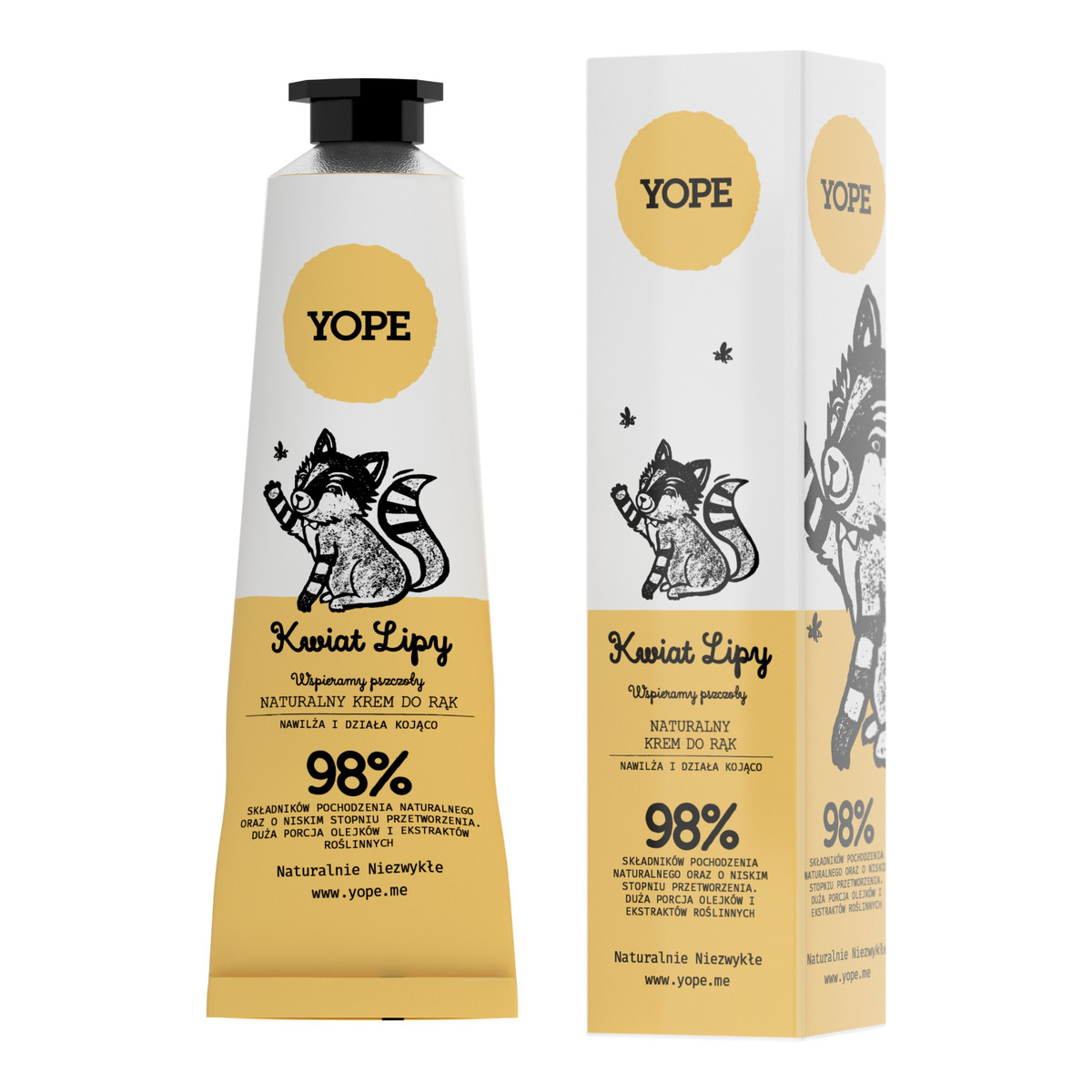 Yope Naturalny Krem do rąk Kwiat Lipy 50ml