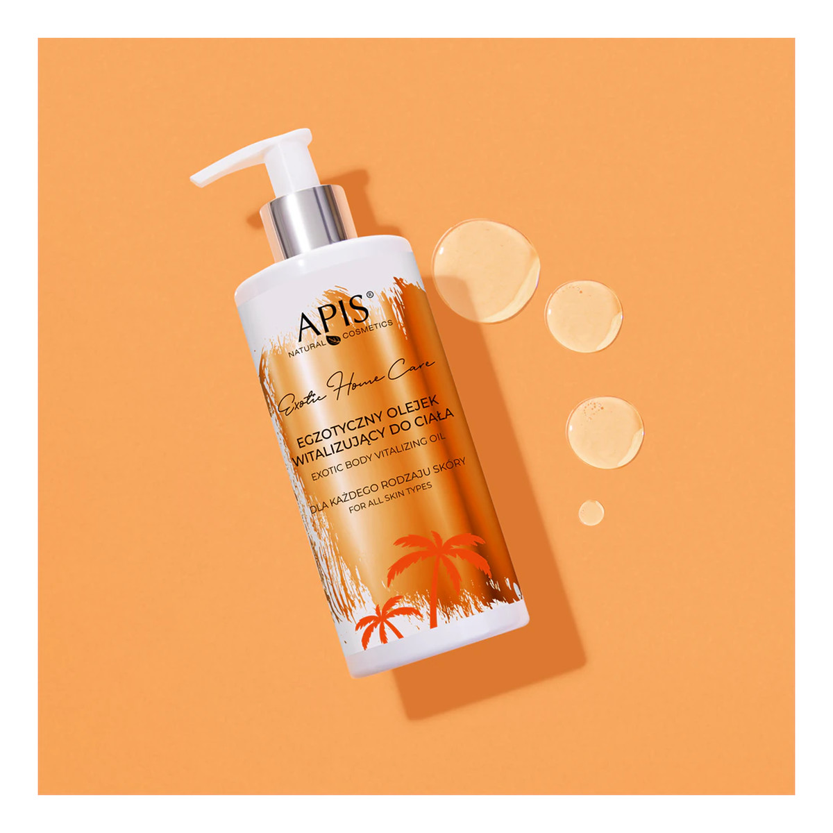 Egzotyczny olejek witalizujący do ciała