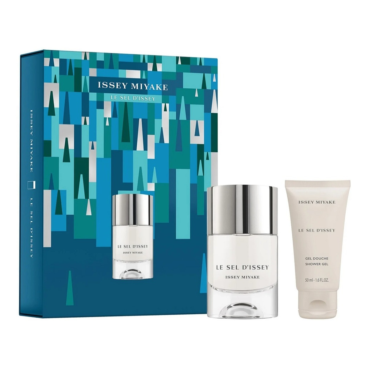 Issey Miyake Le Sel D'issey Zestaw woda toaletowa spray 50ml + żel pod prysznic 50ml