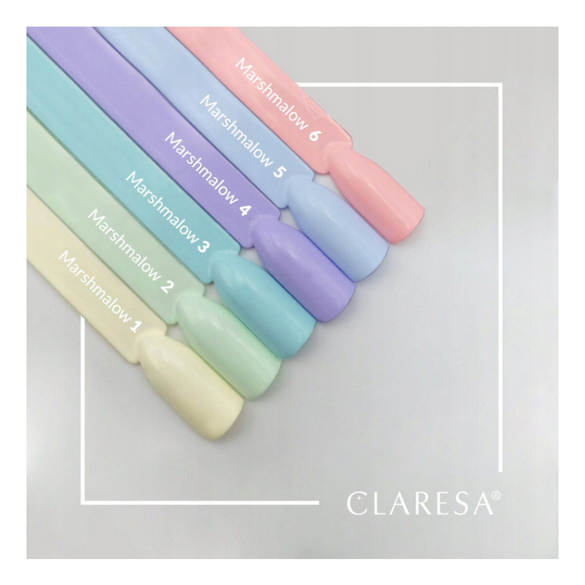 Claresa Marshmallow Lakier hybrydowy 5g