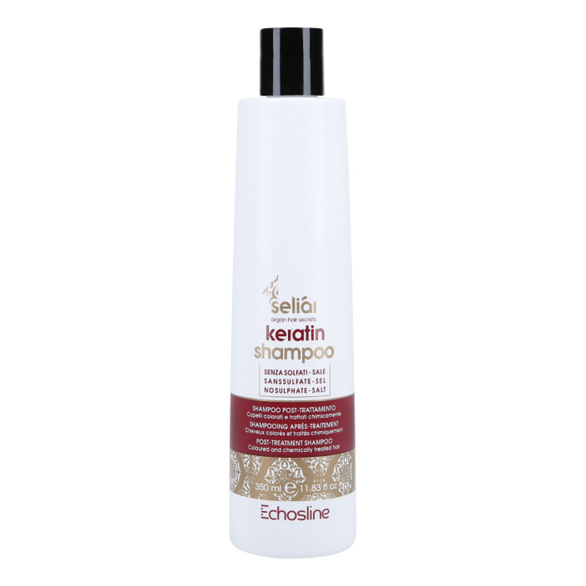 Echosline Seliar keratin Szampon z keratyną do włosów 350ml