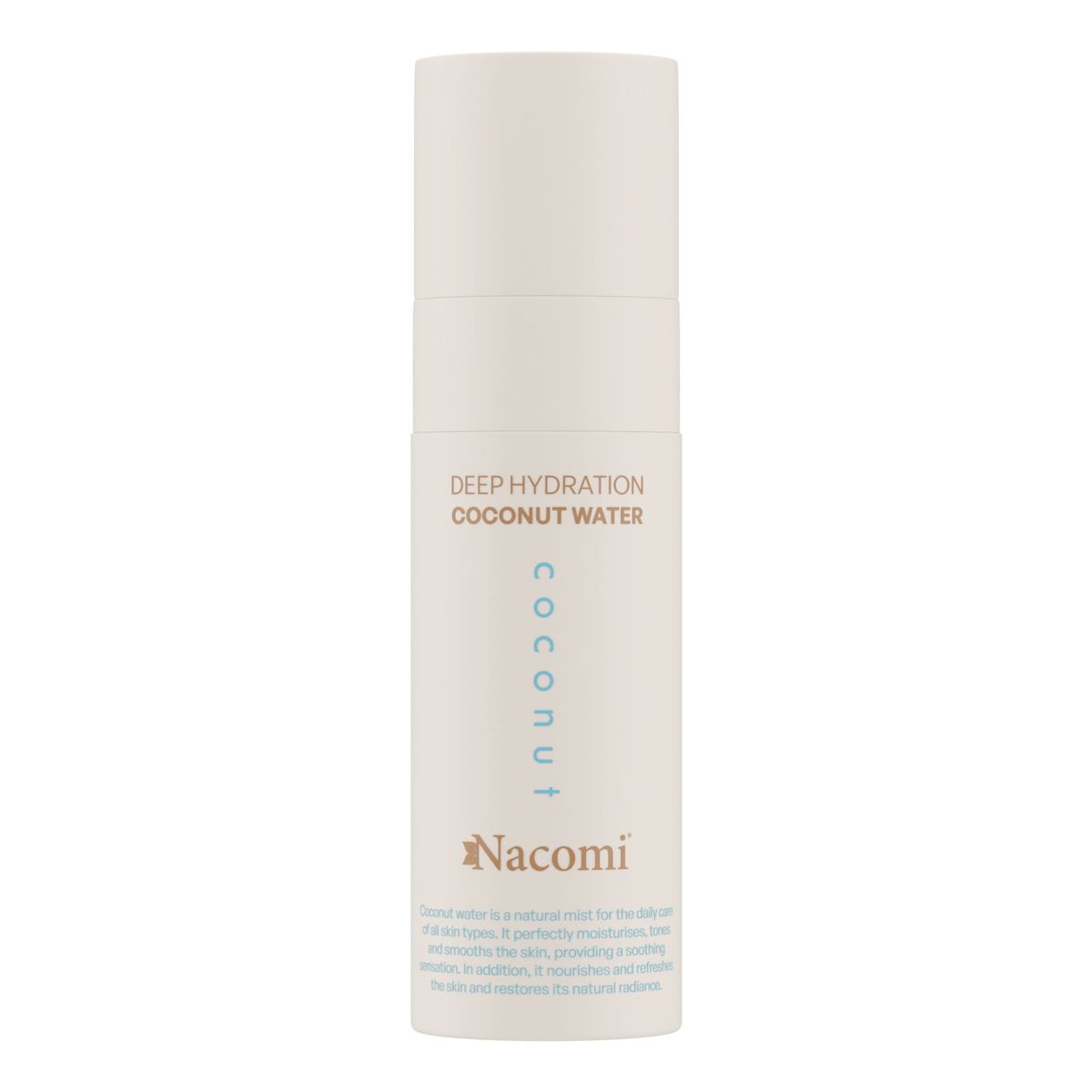 Nacomi Deep hydration Coconut Żel do mycia twarzy + Woda kokosowa