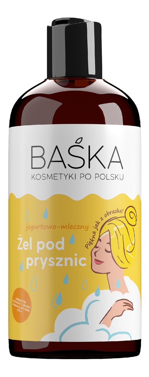 Żel do kąpieli jogurt-mleko