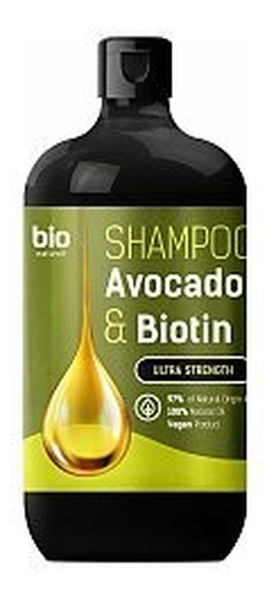 Bio naturell avocado oil & biotin szampon dla wszystkich typów włosów