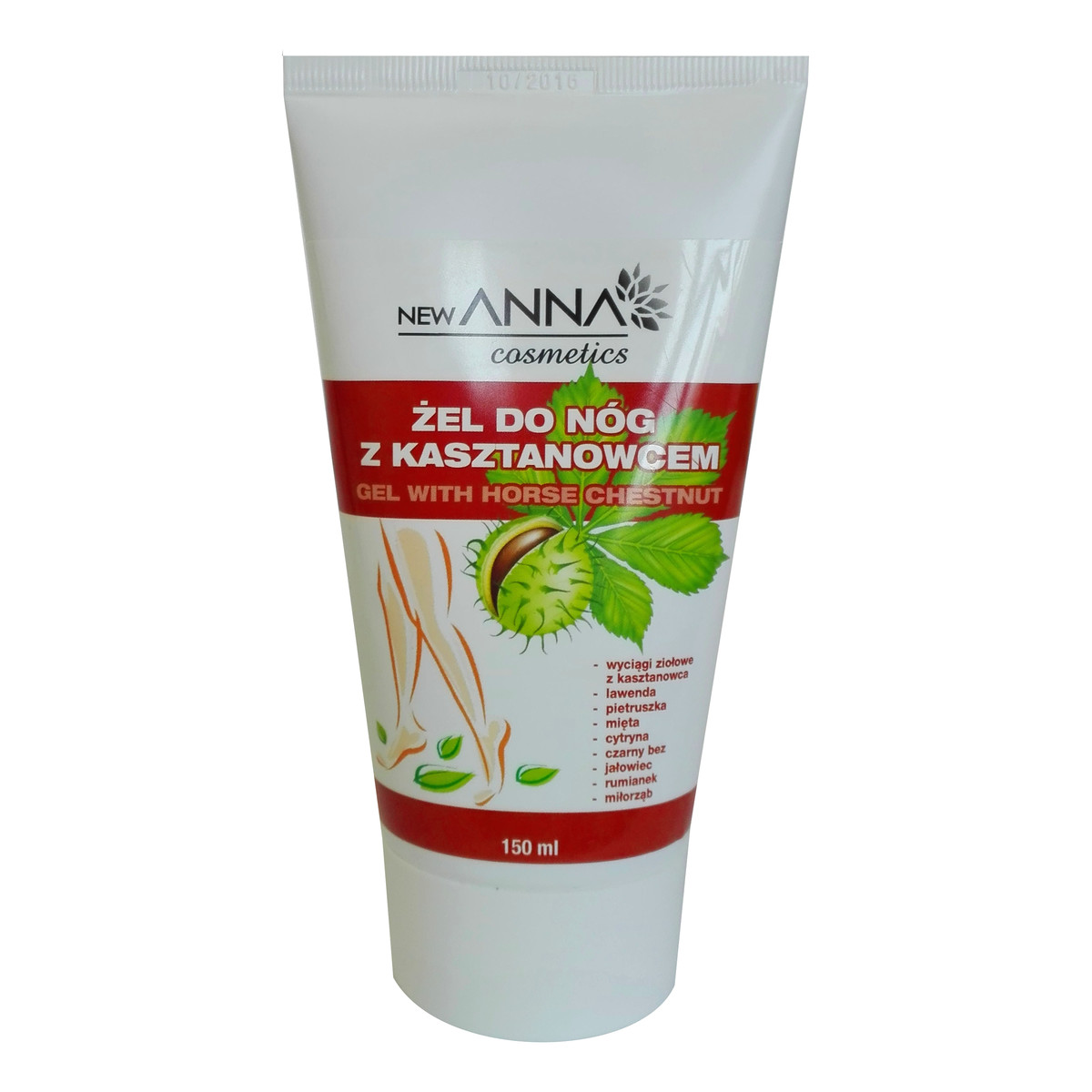 Anna Cosmetics Żel Do Nóg Z Kasztanowcem 150ml