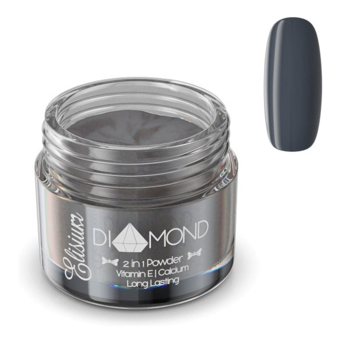 Elisium Diamond 2in1 Proszek do manicure tytanowego 23g
