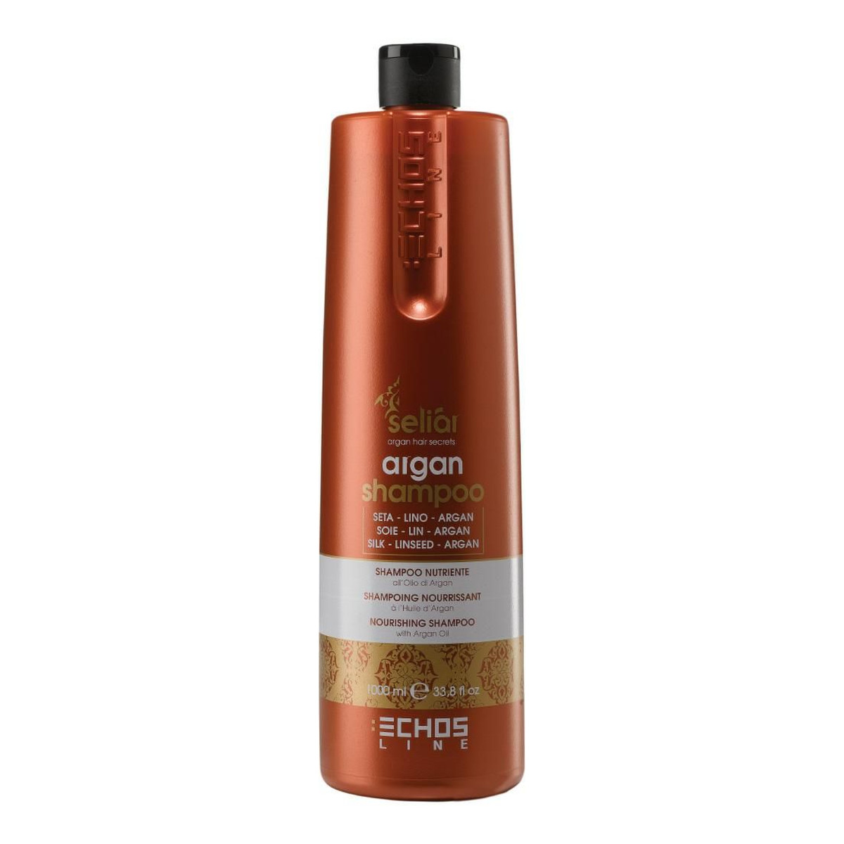 Echosline Seliar argan shampoo odżywczy szampon z olejkiem arganowym 1000ml