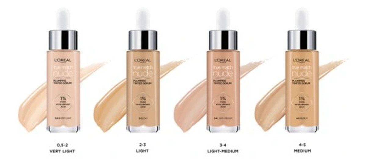 True match nude skoncentrowane serum w podkładzie