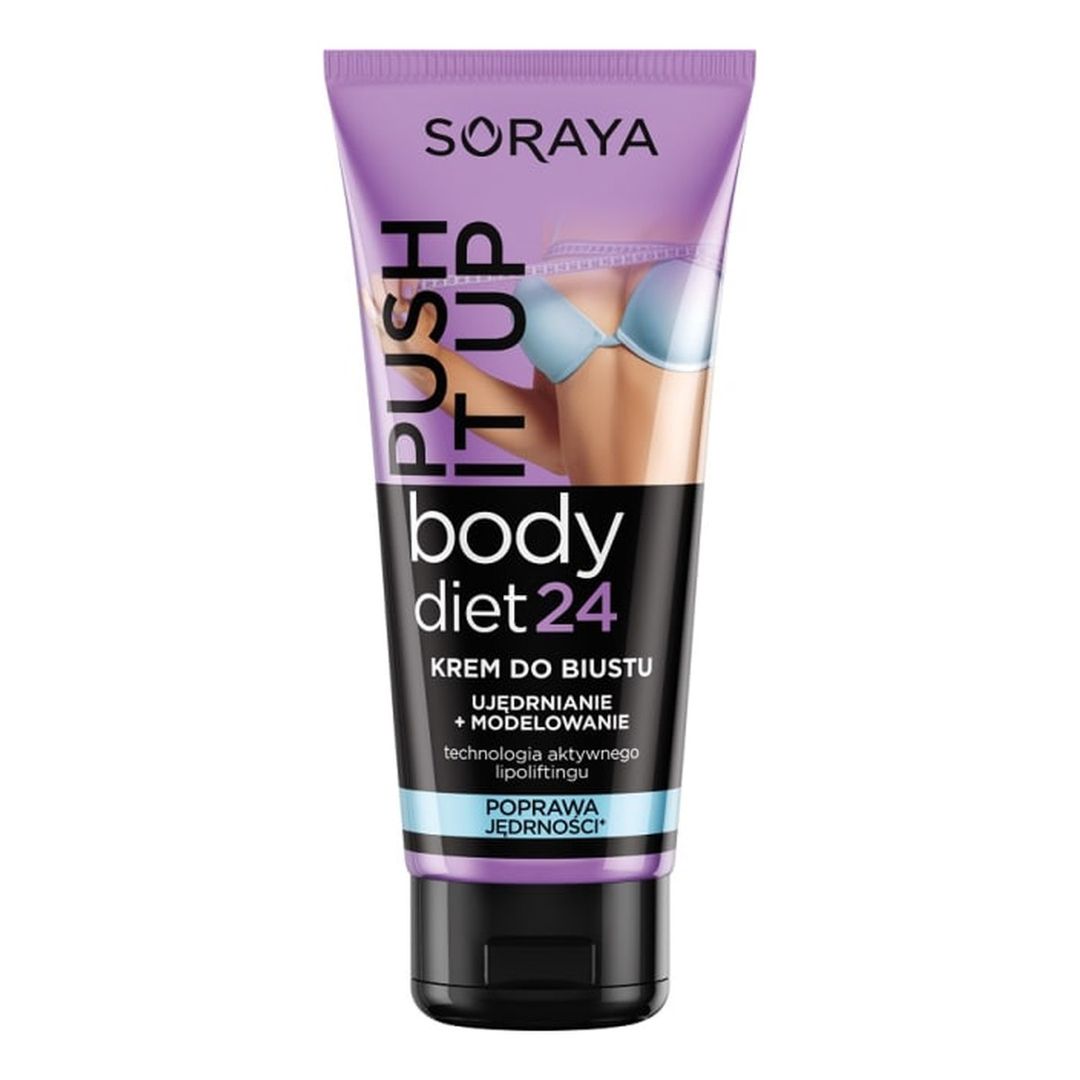 Soraya Body Diet24 Krem Do Biustu Ujędrnianie i Modelowanie 150ml