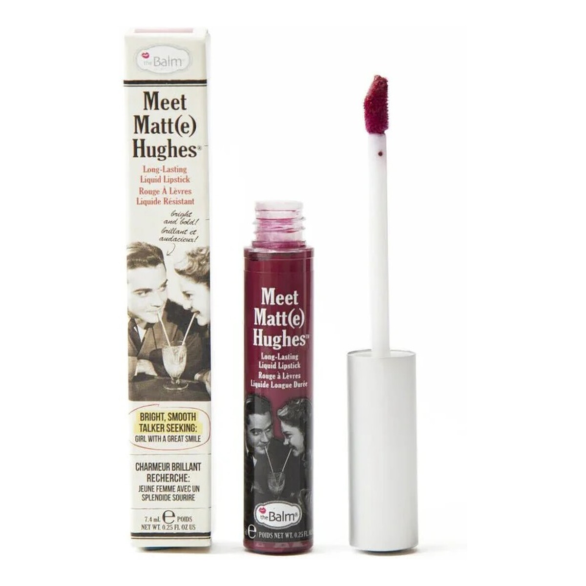 the Balm Meet Matt(e) Hughes Długotrwała pomadka w płynie Romantic 7.4ml