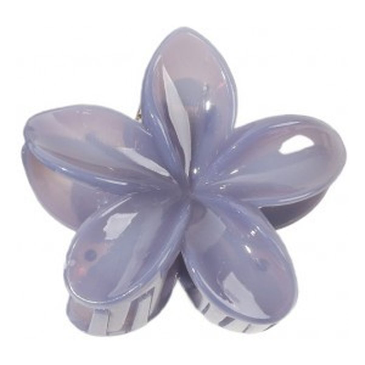 Ecarla Klamra do włosów kwiat-fioletowa (sp270f) 1szt