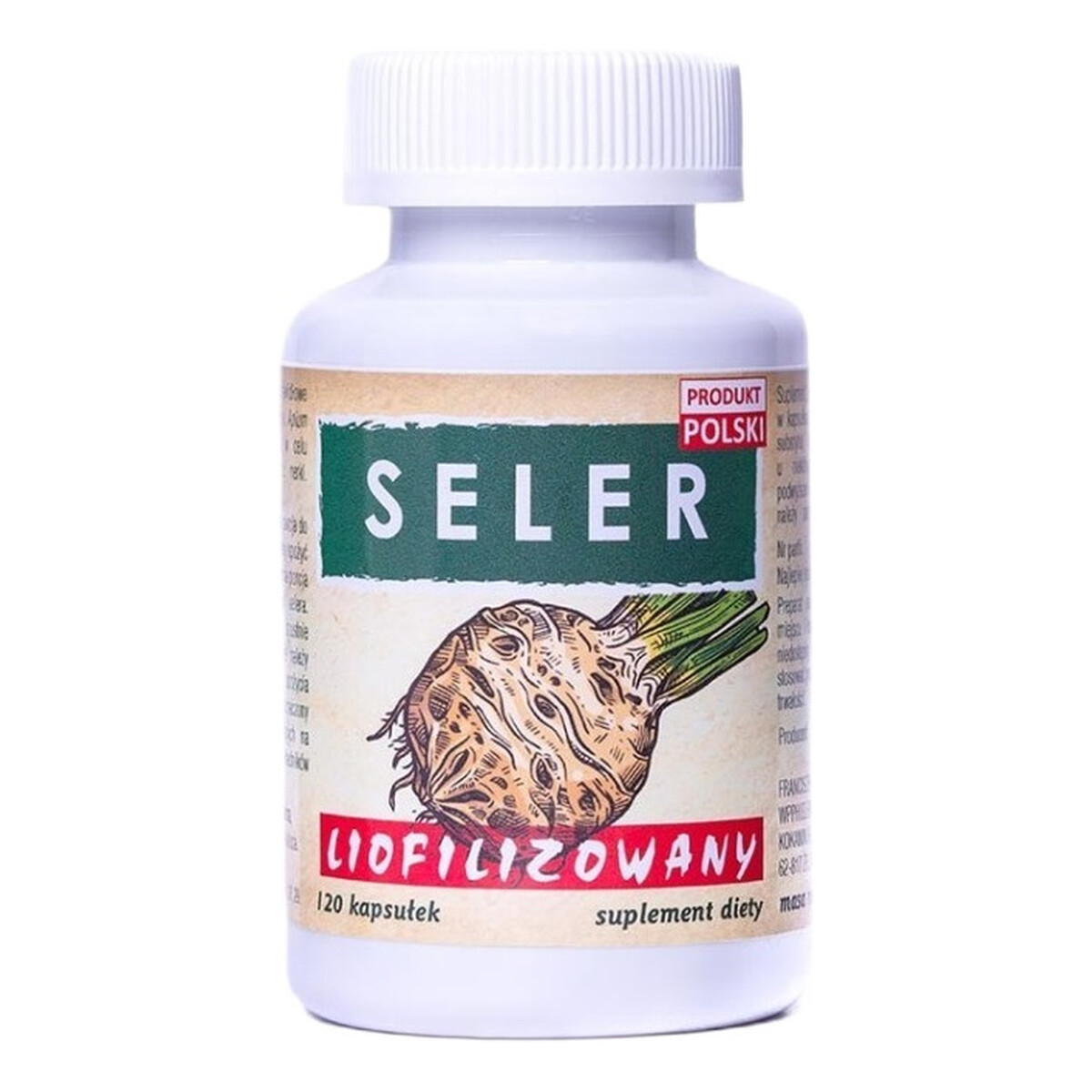 Elena Seler liofilizowany suplement diety 120 kapsułek