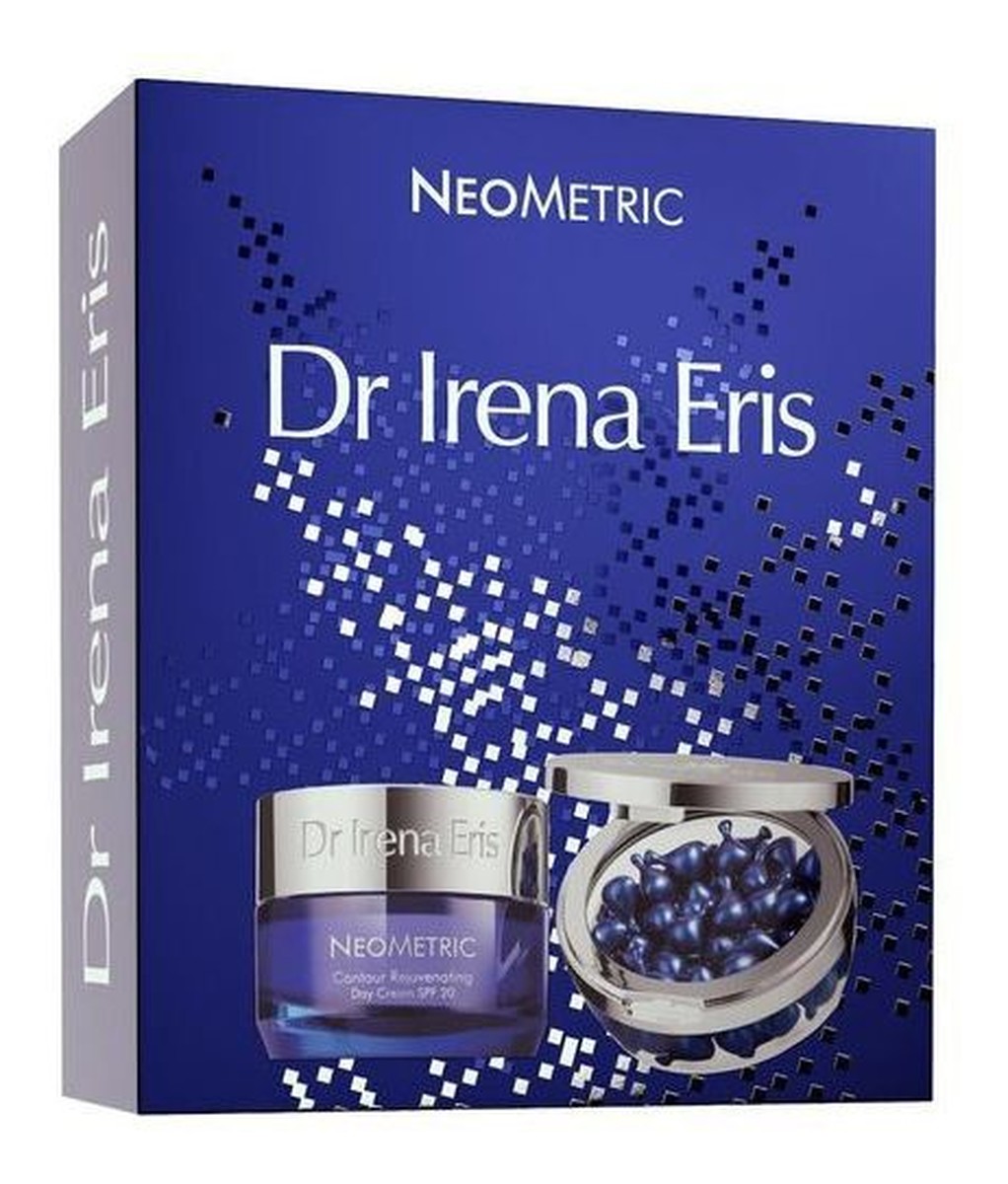 Contour Rejuvenating Day Cream krem przeciwzmarszczkowy na dzień 50ml + Anti-Wrinkle Capsules For Eyes & Lips Area kuracja wokół oczu i ust ampułki 45szt.