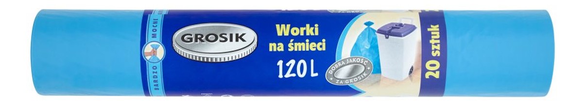 Worki na śmieci 120 l / 20 szt.