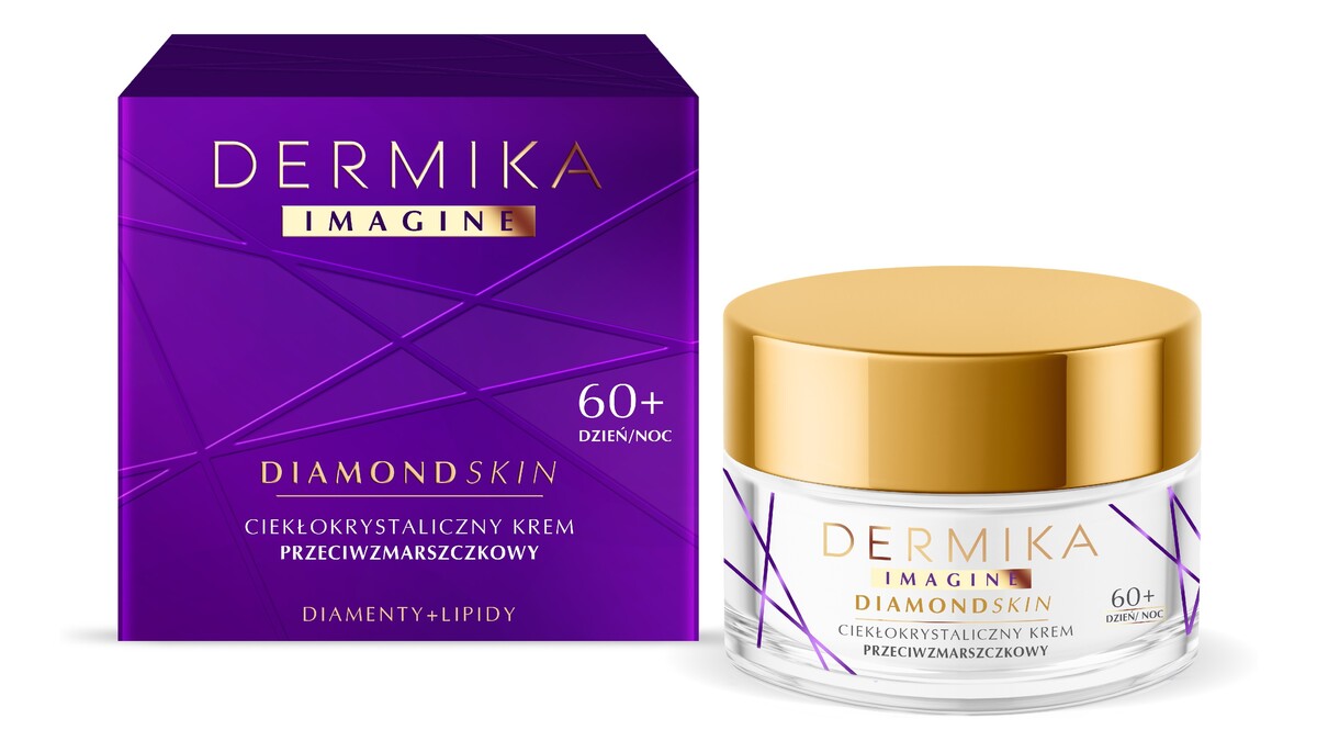 Ciekłokrystaliczny Krem przeciwzmarszczkowy na dzień i noc 60+