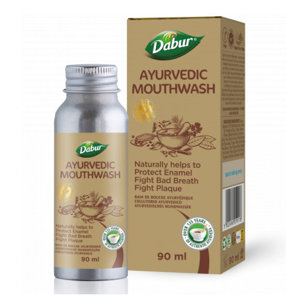 Dabur Ajuwerdyjski płyn do płukania ust 90ml