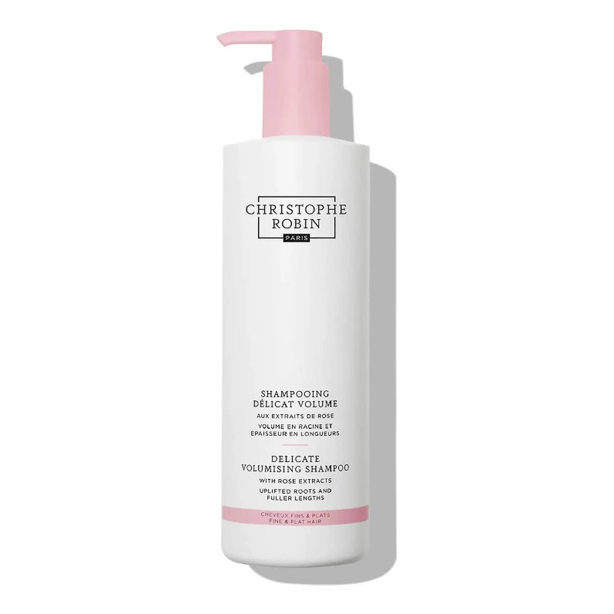 Christophe Robin Delicate Volumizing With Rose Extracts codzienny szampon dodający objętości włosom cienkim 500ml