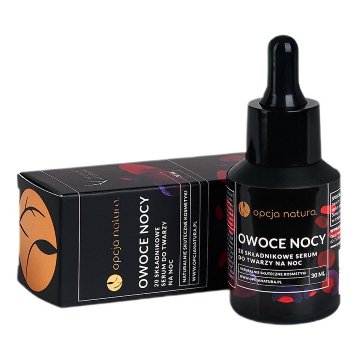 Opcja Natura Owoce nocy Serum do twarzy na noc 30ml