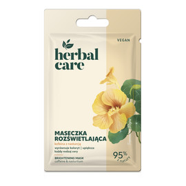 Vegan Rozświetlająca Maseczka na twarz kofeina z nasturcją