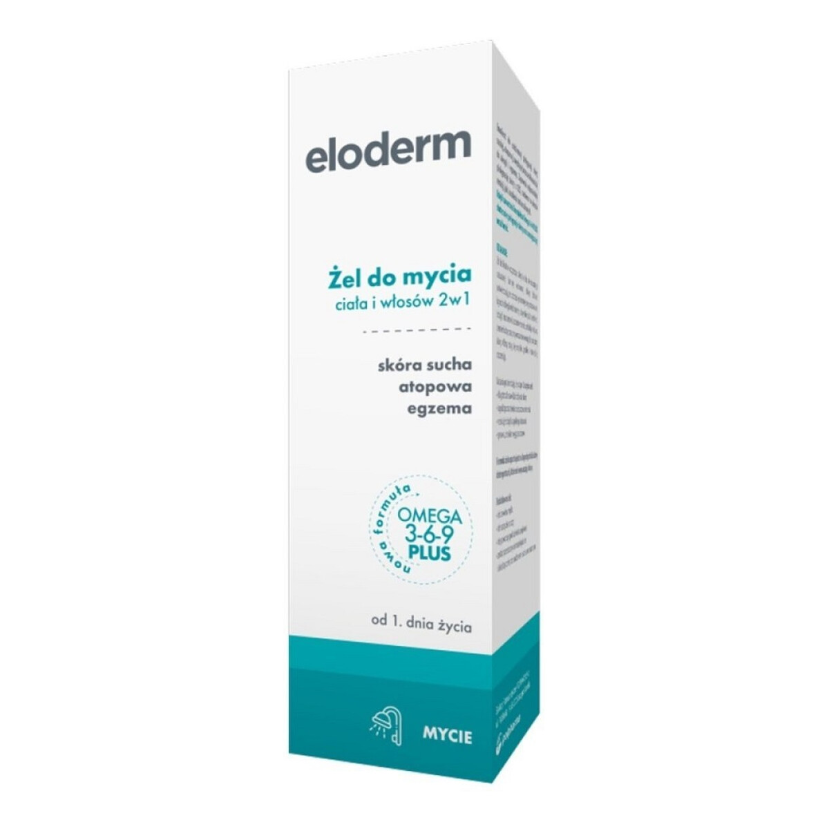 Eloderm Żel do mycia ciała i włosów 2w1 200ml