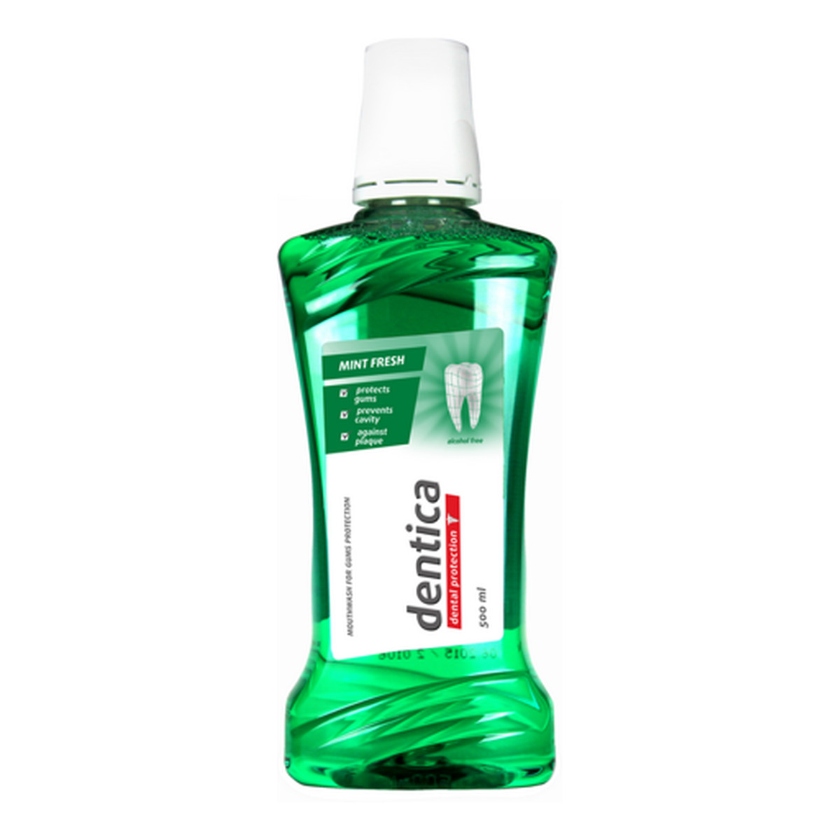 Dentica Mint Fresh Płyn do higieny jamy ustnej 500ml