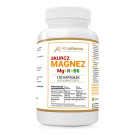 Magnez Skurcz + potas + witamina B suplement diety