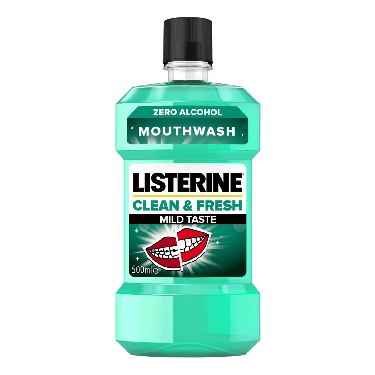 Listerine Clean & Fresh Płyn do płukania jamy ustnej Mild Taste 500ml