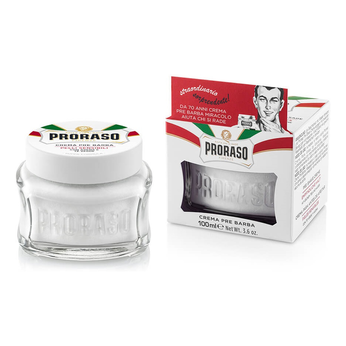 Proraso White Crema Pre Barba łagodzący krem przed goleniem 100ml