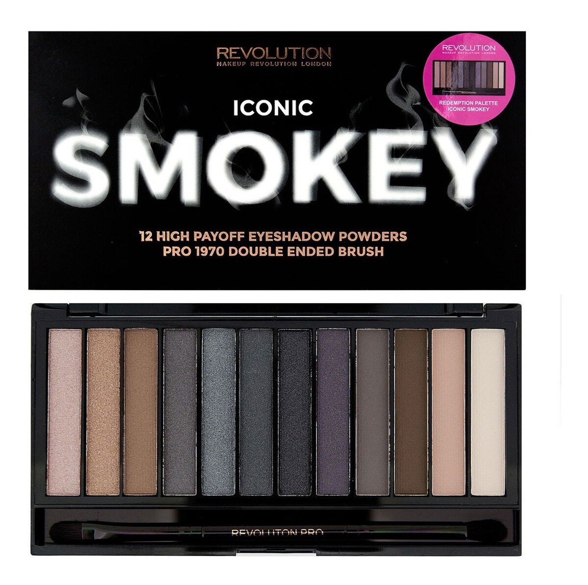 Iconic Smokey Paleta 12 cieni do powiek
